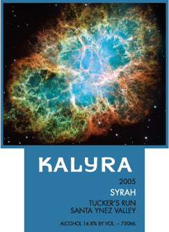Kalyra Syrah label image