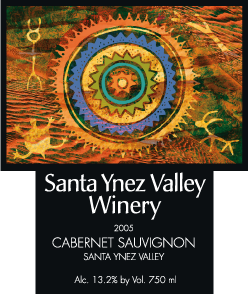 Santa Ynez Winery Cabernet label image