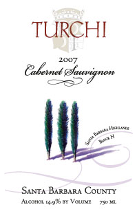 Turchi Cabernet Sauvignon label image
